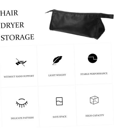 Beavorty 5pcs Hair Dryer Storage Bag Hair Dryer Carrying Case Cover Portable Pu Travel Appendix - Buy Online on GoSupps.com