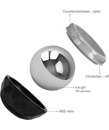 RESTORE Cold Therapy Muscle Massage Roller Ball - Cryosphere Easy Glide Roller for Sore Muscles Relief | Comfort Grip Design - Buy Online on GoSupps.com