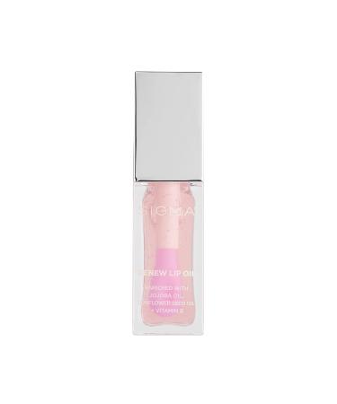 Sigma Beauty Renew Lip Oil - Clear Pink Sheen - Nourishing  Non Sticky Lip Oil with Subtle Sheen - Paraben Free Lip Gloss - Hush