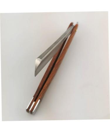 Magiclulu Professional Razor Blade - Stainless Steel Manual Razor for Men | Rustproof Hairdresser Tool - Buy Online on GoSupps.com