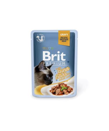 VAFO PRAHA sro Britium Cat Sasz.85G SOS Tuna Fillet wet food