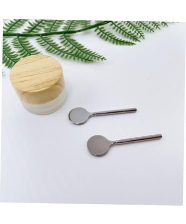POPETPOP Cuill re De Soin Peau Pour Masque Facial Applicateur De Cr me Outil De Beaut Pour Cosm tiques 7.00X2.10X1.00CM argent - Buy Online on GoSupps.com