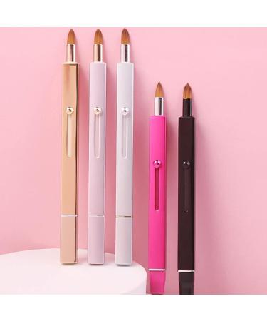 Minkissy 1pc Lip Brush Lip Gloss Brush Portable Makeup Brush Face Powder Brush Makeup Brush Lipstick Eyeshadow Lip Applicator Concealer Brush Lipstick Brush Aluminum Tube Travel Telescopic - Buy Online on GoSupps.com