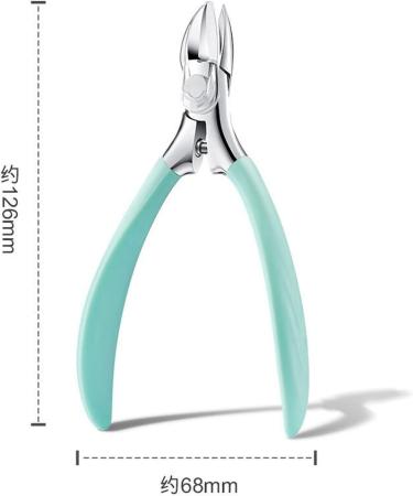 HCHGJKN Nail Clippers Manicure Tools Professional Stainless Steel Thick Toenails Ingrown Cuticle Nipper Trimmer Plier Scissors Nail Clippers - Buy Online on GoSupps.com