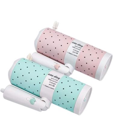 ADITAM Hair Dryer 1000 Watt Hair Dryer Light Hair Dryer Foldable Portable Hair Dryer Fragrance for Girls for Students and Travel Pink Green/Green Double The Comfort - Buy Online on GoSupps.com