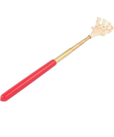 Shop Sourcing Map Back Scratcher - Rubber Coated Telescopic Portable Red Gold Massager for Ultimate Relief - Fast International Shipping - Buy Online on GoSupps.com