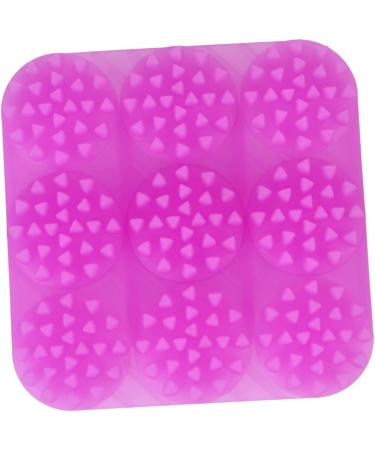 GLEAVI 2pcs Cleaning Brush Set - Hair Massage & Shampoo Brush Massager Scrubber in Purple | International Shipping Available - Buy Online on GoSupps.com