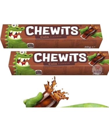 CHEWITS Cola Flavoured Sweets Candy 30g x 5 Packs Delicious Tasty And Twisty Treat Gift Hamper For Birthday Christmas - Buy Online on GoSupps.com