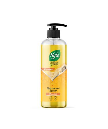 Nyle Natural & Pure Shampoo For Nourished Hair With Goodness Of Murumuru Butter For Men & Women No Paraben No Sulphate And No Silicone 475ml