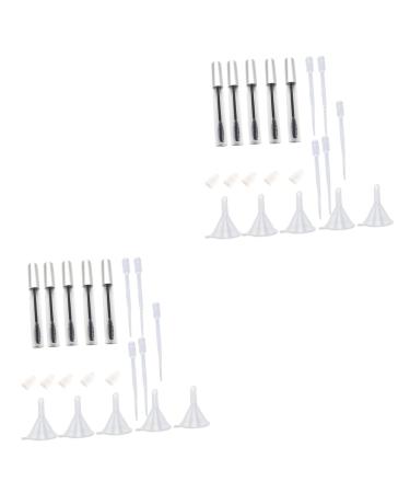 OHPHCALL 10 Pcs Empty Eyeliner Vials Eyelash Tube Empty Lip Gloss Tube Mascara Tubes Clear Mascara 1 g (Pack of 1) As Shownx2pcs