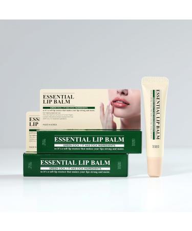 Buy TENZERO Essential Lip Balm Blue Collagen - Green Cica | Moisturize & Protect | International Shipping Available - Buy Online on GoSupps.com