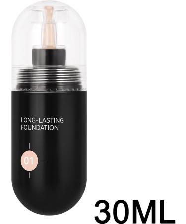  G n rique Foundation Makeup Full Coverage 30 ml Oil Control Moisturizing Concealer Base Long Lasting Lightweight Formula for All Skin Types Waterproof Makeup Dancing - Buy Online on GoSupps.com
