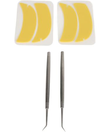 U Shape Eyelash Pad & Curling Rod Set - Soft Silicone Reusable Lash Perm Tool for Extensions - Buy Online on GoSupps.com