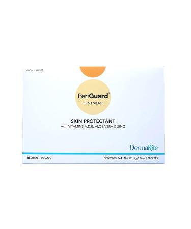 DermaRite Periguard Ointment 5g (144 Count) Skin Protectant with Vitamins, Aloe Vera & Zinc - Buy Now - Buy Online on GoSupps.com