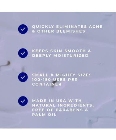 Salicylic Acid Acne Treatment Cream for Oily Skin - Hormonal & Cystic Acne Relief - 90-Day Supply by Ayadara - Buy Online on GoSupps.com