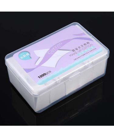 1000 PCS Cosmetics Cotton Pads - Soft Makeup Remover Pads in Box for Lotion Application & Facial Cleaning | International Shipping - Buy Online on GoSupps.com