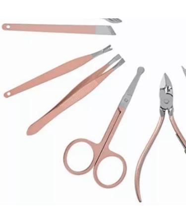 Verdant Touch Nail Care Tools Professional Manicure Pedicure Kit 18-in-1 Nail Clippers Set Rose GoldNail Care Tools - Buy Online on GoSupps.com