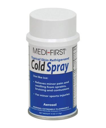 Medique MP230-17 Medi-First Cold Spray 4 oz Capacity Volume Standard 4 O White/Blue