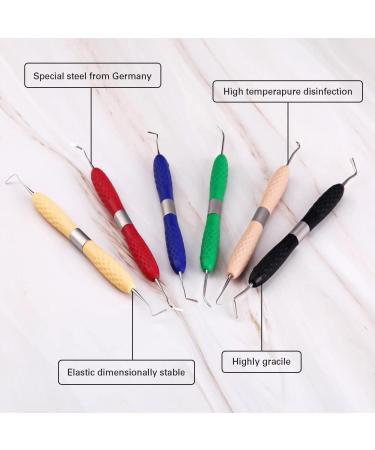 Jzjz 7-Piece Dentist Accessories Set - Monochrome Plastic Cutter & Aesthetic Composite Resin Tools for Dental Professionals - Buy Online on GoSupps.com