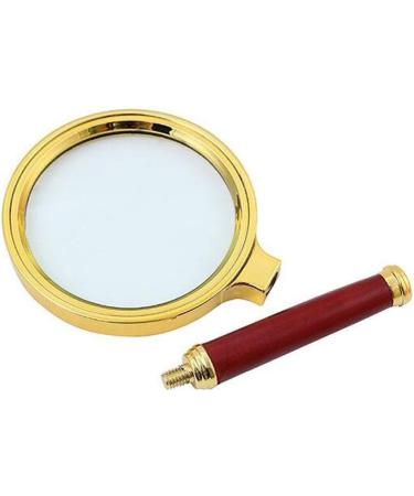 10x Optical Magnifier Ultra Clear Redwood Handheld for Old Men Reading Book Hd Lenses Magnifinf Glass Made in China - Buy Online on GoSupps.com