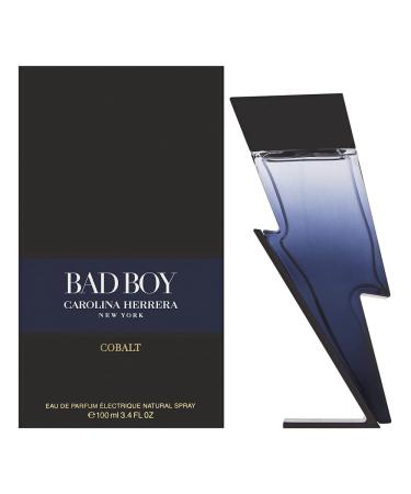 Carolina Herrera Bad Boy Cobalt Eau De Parfum Spray For Men 3.4 Ounce 3.4 Fl Oz (Pack of 1)