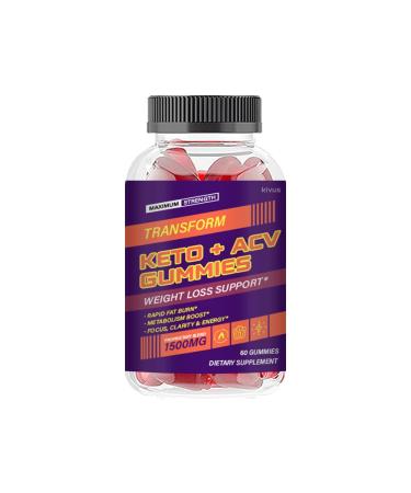 kivus (Single) Transform Keto - Transform Keto+ACV Gummies (60 Gummies)