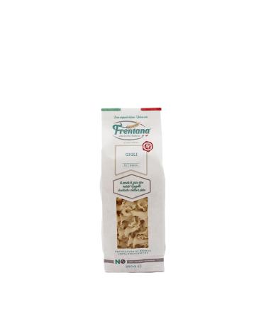 FRENTANA SRL FRENTANA Gigli from Cappelli durum wheat semolina bronze drawn and slowly dried Italian pasta artisanal production pack of 24 x 250gr