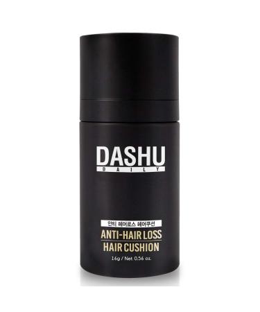 DASHU Daily Anti-Hair Loss Hair Cushion Natural Brown .56oz   Thick & Full Looking Hair  Safe from Sweating & Raining Dark Brown 16 Gram