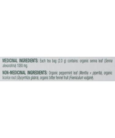 Traditional Medicinals - Organic Smooth Move Peppermint Laxative Herbal Tea (Pack of 6) - Gentle Overnight Relief of Occasional Constipation - 96 Tea Bags Total Organic Smooth Move Smooth Move Peppermint 16 Count (Pack of 6) - Buy Online on GoSupps.com