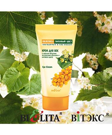 Bielita & Vitex Sea-Buckthorn & Lime Blossom Eye Cream - Brightening and Hydrating Formula - Buy Online on GoSupps.com