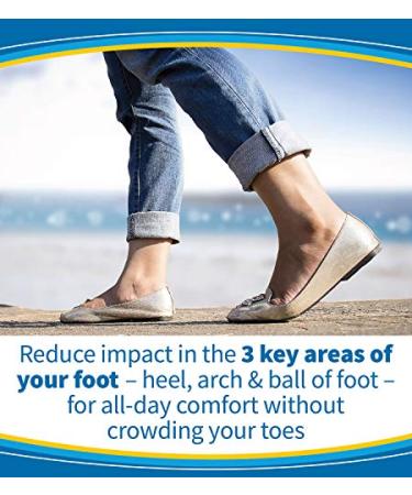 Dr. Scholl's TRI-COMFORT Insoles - Ultimate Heel & Arch Support for Men (8-12) & Women (6-10) - Buy Online on GoSupps.com