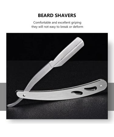 Beaupretty Vintage Razor Holder & Scissors Set - Professional Eyebrow Trimmer Rustproof Steel Old Fashioned Hairdresser Tools - Buy Online on GoSupps.com