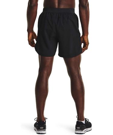 Under Armour Men's Launch Run 5-inch Shorts (001) Black/Reflective Large - Performance Running Apparel for Men - Buy Online on GoSupps.com
