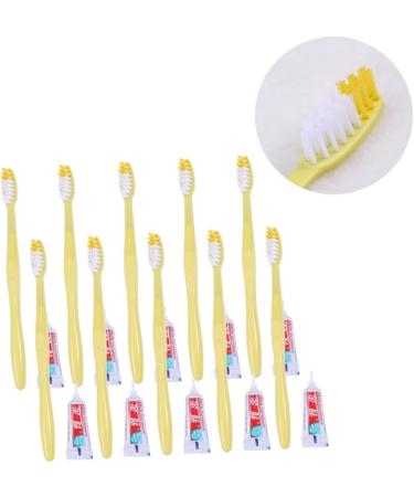 Minkissy 20-Piece Toothbrush and Toothpaste Kit | Travel Toothbrush Set for Hotels & VIP Reisen | Essential Travel Hygiene Supplies - Buy Online on GoSupps.com