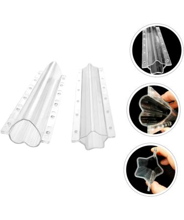 Balacoo 6 Pcs Shaped Growth Mold Heart Silicone Molds Cucumber Growth Bouillon Plastic Child Plant Chocolate Transparent Colorx3pcs 20x6.5cmx3pcs - Buy Online on GoSupps.com