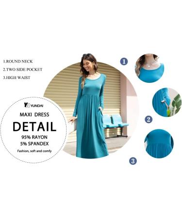 YUNDAI Women's Floral Maxi Maternity Dress with Pocket - Short Sleeve (S, Black) - Buy Online on GoSupps.com