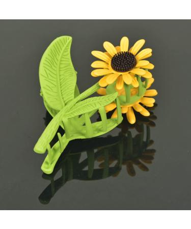 Sunflower Hair Claw Clips for Thick Long Hair - Large Grip Jaw Clips for Women and Girls - Perfect Christmas and Birthday Gifts - Buy Online on GoSupps.com
