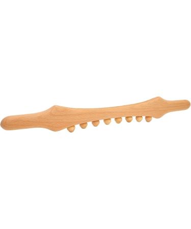 Ververt Touch Wooden Therapy Massage Tools - Full-Body Trigger-Point Scraper & 8 Pearl Massage Rollers for Fatigue Relief | International Shipping - Buy Online on GoSupps.com
