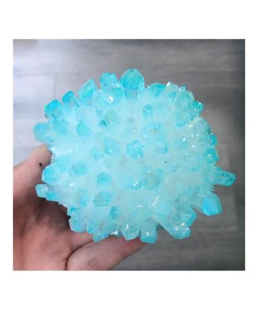 1pc Natural Crystals Quartz Freeform Reiki Stone Room Home Office Aquarium Decoration Accessories Gemstone Beautiful (Size : 300-350g) Home Goods