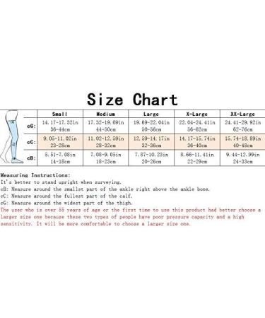 Compression Thigh High Socks 20-30 mmHg with Silicone Band - Nude, Large - Buy Online on GoSupps.com