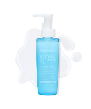 Soothing Cleansing Gel for Face - Removes Makeup Without Disturbing Skin Balance. Helps Clear Blemishes Due to Sensitive Skin