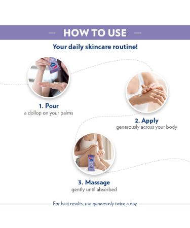 Vaseline Intensive Care Calming Lavender Body Lotion 100 ML - Soothing Hydration for All Skin Types - Buy Online on GoSupps.com