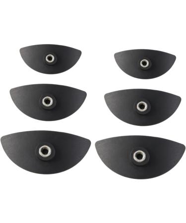 NOLITOY 12 Pcs Eyeshadow Eye Shadow Applicator Silicon Eye Shadow Stamp Eye Shadow Seal Tool The Lazy Crease 5*2.5cmx2pcs Blackx2pcs - Buy Online on GoSupps.com