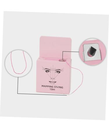 OHPHCALL Eyebrow Mapping Line Pro Tools Beauty Tools Eyebrow Mapper Tool Measuring Ruler Positioning Ruler Shaper Draw a Line 4.6x1.8x7.5cm Pink - Buy Online on GoSupps.com