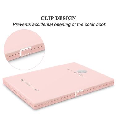 Professional Nail Display Book - 120 Nail Polish Swatch Book with Transparent Nails | Perfect Gel Polish Color Chart for Nail Artists - Buy Online on GoSupps.com