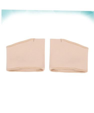 FOMIYES 2 Toe Socks for Ladies - High Heel Footpads & Neuroma Relief | Comfortable Metatarsal Sleeve & Absorbent Half Feet Socks - Size 41-46 Beige - Buy Online on GoSupps.com