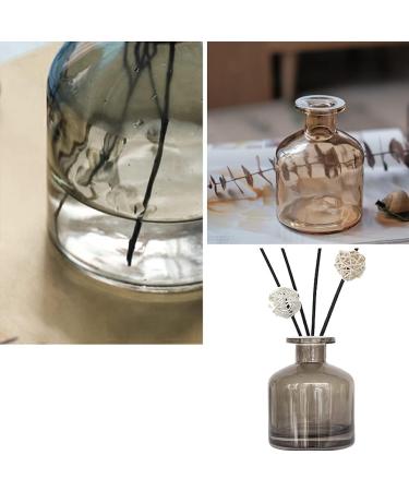 150 ml Empty Glass Diffuser Bottle Aromatherapy Glass Storage Container for DIY & Replacement Sets (Gray) - Buy Online on GoSupps.com
