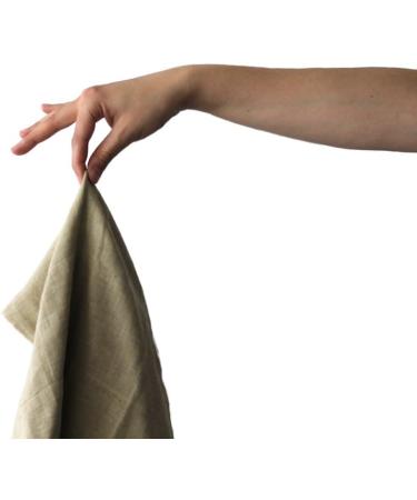 Nawrap Organic Cotton Face Towel - Durable, Absorbent & Quick-Dry - Green - Buy Online on GoSupps.com