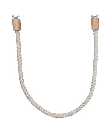 Trixie Cotton Rope Perch 66 cm x 14 mm White - Buy Online on GoSupps.com