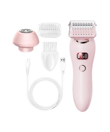 Electric Trimmer for Women Hair Clipper for Women Smooth Glide Women Trimmer for Hair Body Hair Trimmer Versatile Facial Shaver Bikini Trimmer Womens Hair Clipper for the PR Pink